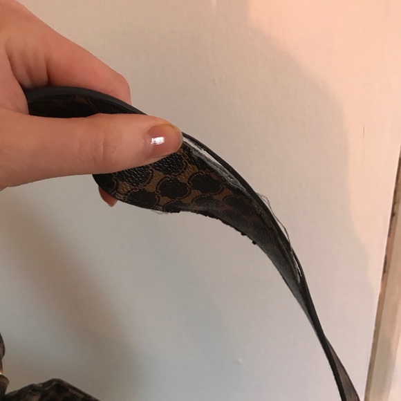 Monogram Shoulder Bag Small Purse Brown Dupe - Picture 5 of 6